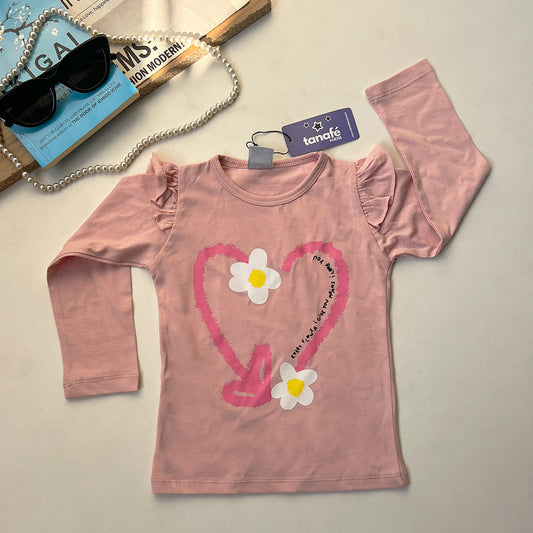 Love Girls Full Sleeve Cotton T-Shirt   D09